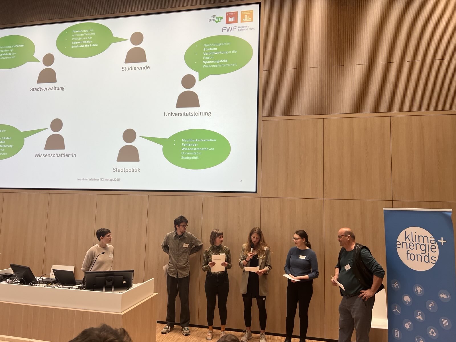 Presentation at Klimatag 2025 in Innsbruck